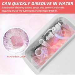 3-20PCS Toilet Cleaning Tablets Effervescent Deodorizer Urine Stain Remover
