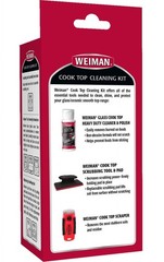 Kitchen Cook Top Complete Cleaning Kit w/ Cream Scrubbing Pad and Scraper Home