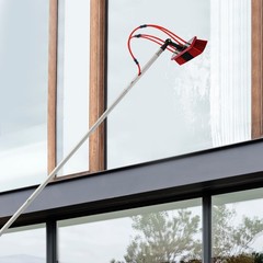 Outdoor Window Clean Water-Fed Rod Set Long Reach Solar Panel Cleaning Brush Kit
