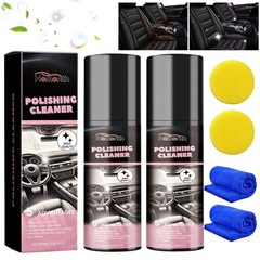 Car Interior Cleaner & Polish, All Purpose Interior Detailer Spray, 2 Packs of