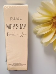 R & W Co Mop Soap Brazilian Waves 120ml Concentrated Floor Cleaner NEW Sealed.