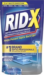 Septic Tank Treatment Enzymes, 3 Month Supply Septi-Pacs, 3.2oz