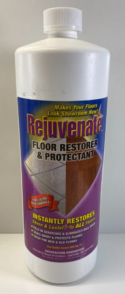 Rejuvenate All Floors Restorer Polish Fills in Scratches Protects 40 oz SEALED