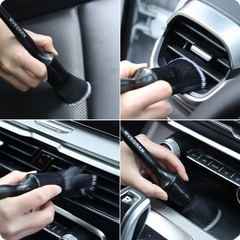 Car Detailing Brush Set 6pcs 2pcs Boars Hair 2pcs Ultra Soft No Scratch