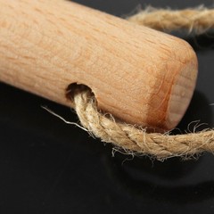 Glass and Bottle Cleaning Brush with Coconut Fiber and Extended Handle