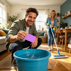 Multi-Effect Floor Clean Tablets 30Pcs Scented Quick Drying Stain Remover Sheets