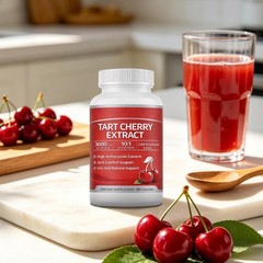 Good Grove Tart Cherry Extract Capsules 60 Capsules, Non- Vegan 3600mg