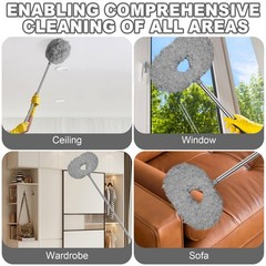 Ceiling Fan Cleaner Duster with Extension Pole