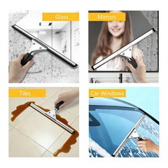 Window Squeegee 14inch Shower Squeegee For Glass Doors Suitable For Mirrors Car