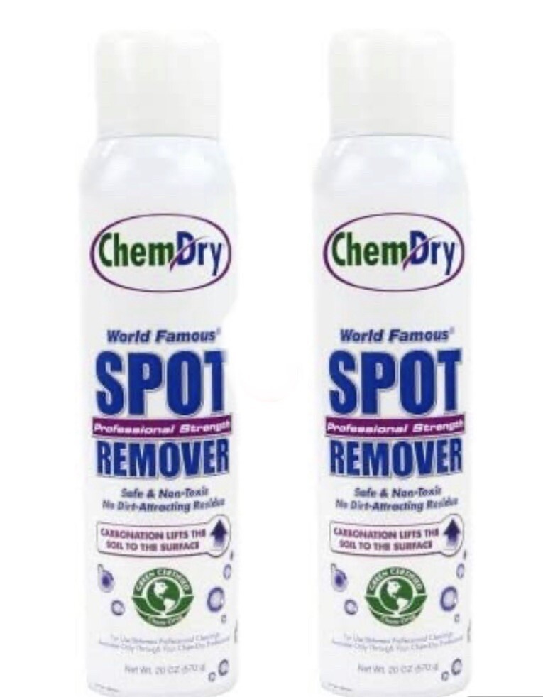 2 Cans Chem-Dry Spot Remover 20 Oz