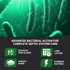 Roebic K-47 1 Qt. Cesspool and Septic Tank Treatment K47-Q-12 Roebic K47-Q-12