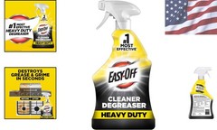32oz Heavy-Duty Degreaser Spray with Lemon Scent – Effortless Grease Removal