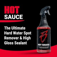 HS-0128 Hot Sauce Hard Water Spot Remover, Gallon 128 Fl Oz (Pack of 1)