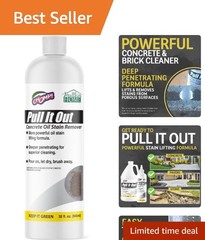 Powerful Biodegradable Oil Catalyst for Concrete – 32 Oz Garage & Driveway