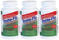 Insta-Flo IS-100 Odorless Crystal Drain Cleaner, 1 lb. (Pack of 3)
