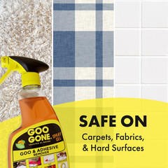 2 pack GOO GONE Original ADHESIVE Glue Gum Remover Citrus & Surface Safe 12Oz