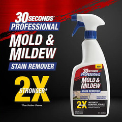 2.5 Gal Professional Outdoor Cleaner | Mold and Mildew Stain Remover 30 Seconds
