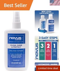 Toxin-Free 8 Oz Plastic Clean & Shine – Perfect for Polishing Acrylic Protectors