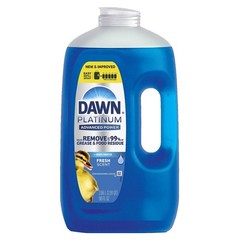 Dawn Platinum Dishwashing Liquid Dish Soap, Refreshing Rain (90 fl. oz.)