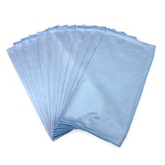 Glass Cleaning Cloths (Packs of 12) Microfiber, Lint & Streak Free 16×16, Colors