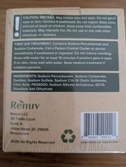 Heavy Duty Unscented Washing Machine Cleaner Tablets – 6 XL Tablets for 6