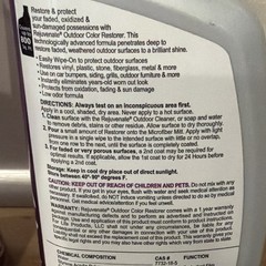 Rejuvenate Outdoor Color Restorer-NEW UNOPENED x2