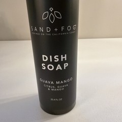 Sand + Fog Dish Soap Guava Mango 25.4 fl Oz. Pump Bottle Citrus New