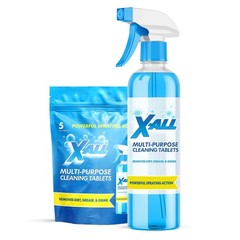 X-ALL Multi-Purpose Cleaner – Spray Bottle and 5x Cleaning Tablets