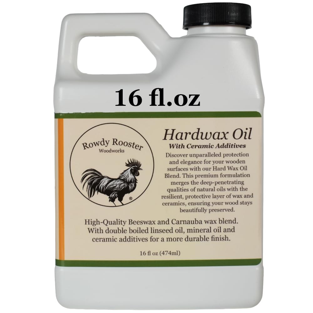 HardWax Oil with Nano-Ceramic Additives- Furniture Oil and Hardwax 16 fl.oz