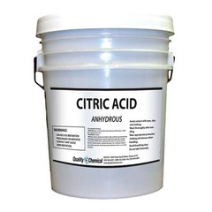 Citric Acid – Tech Grade – 40 lb. pail