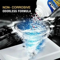 3x Fast Drain Remover Hot Sink Pipe Dredge Bomb Toilet Quick Foaming Cleaner