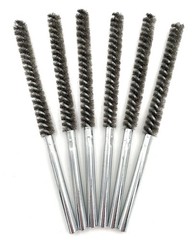 Ctsyuqoo 6pcs Pipe Cleaning Brush Set Stainless Steel Bristles, Stainless Ste…