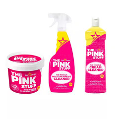 500 G Miracle Cleaning Paste, 750 Ml Multi-Purpose Liquid Cleaner, and 500 Ml Cr