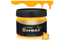 Natural Beewax Wood Seasoning Unscented Beeswax Polish Care Furniture Protection