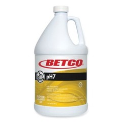 4 Pack Gallon Lemon Betco PH 7 Floor Cleaner