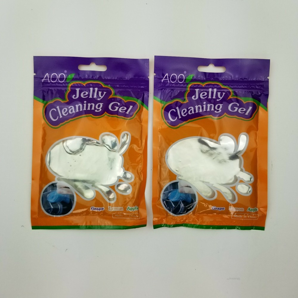 Sticky Clean Jelly Gel Cleaning Car Interior Magic Keyboard Dust Slime 2 pack