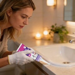 Household Cleaner Gel Precise Stain Remover Solution 90g Tile Grout with Brush