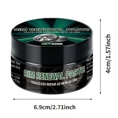 80g Rim Renewal Paste Car Wheel Hub Polishing Paste Wheel Scratch Repair Wax