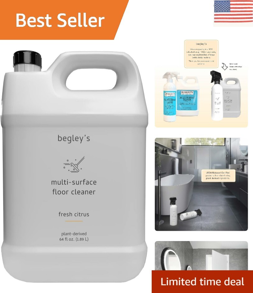 Plant-Based Natural Floor Cleaner – Easy-to-Use Liquid for Eco-Conscious Homes