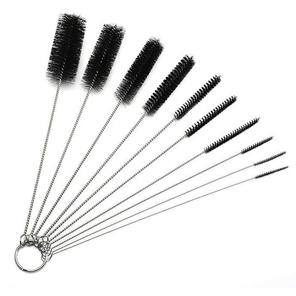 10Pack Lab Brush For Pipe Cleaner/Test Tube/Glassware/Bottle/Tubing Fluva H