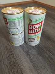 Bon Ami Powder Gentle Cleanser for Kitchens Bathrooms All Surfaces 2-PACK