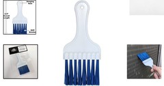 Professional Quality Refrigeration and A/C Cleaning Brush with Stiff Bristles
