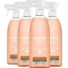 All-Purpose Cleaner, Sandalwood + Cedar, 28 fl oz, 4 pack