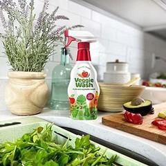 Fruit & Vegetable Wash, Produce Wash and Cleaner, 16-Fluid Ounce, Pack of 6, …
