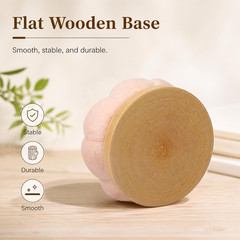 2 PCS Pin Cushion for Sewing, Wooden Base Sewing Pincushion | Wooden Base, Cute