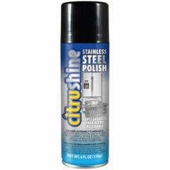 Citrushine 3100320 6 oz Can of Aerosol Spray Stainless Steel Polish