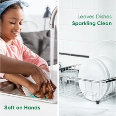 Ultra Strength Liquid Dish Soap for Kitchen Cleaning 70 fl oz Large Bottle