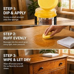 Beeswax Furniture Polish – Beeswax Wood Polish Conditioner Wood Cleaner Furni…