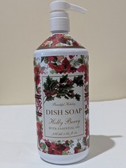 NEW Holly Berry With Essential Oil Dish Soap. 32 oz.