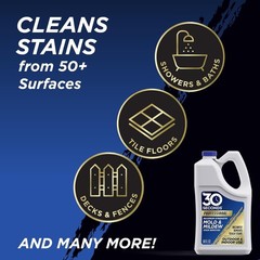 Pro Mold and Mildew Stain Remover | Scrub Free | Brighter Results Instantly |…